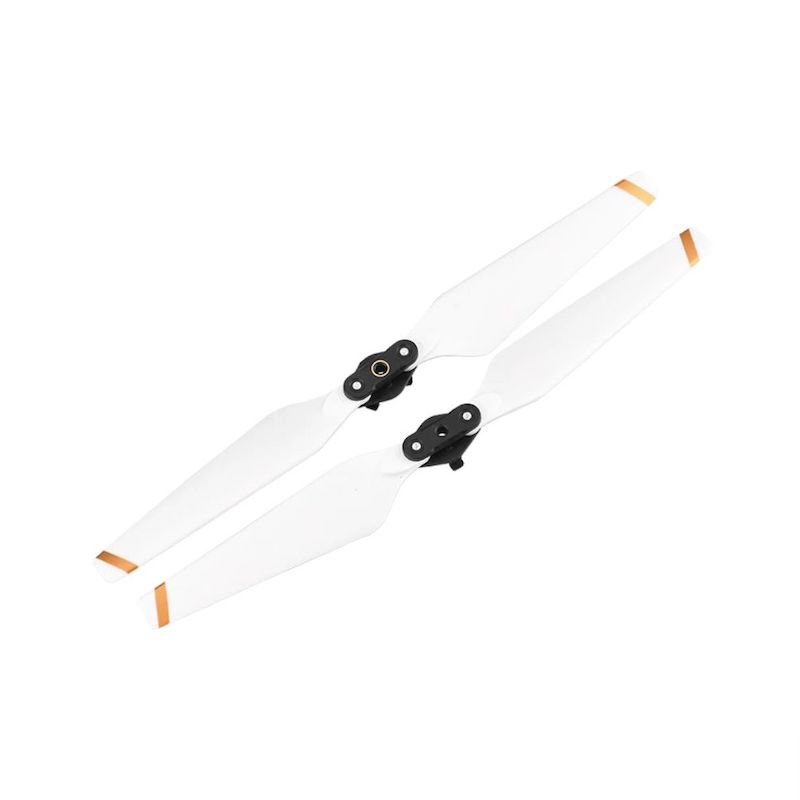 2 Helices 8330 Pliantes Fixation Rapide CW CCW DJI Mavic Pro BLANC