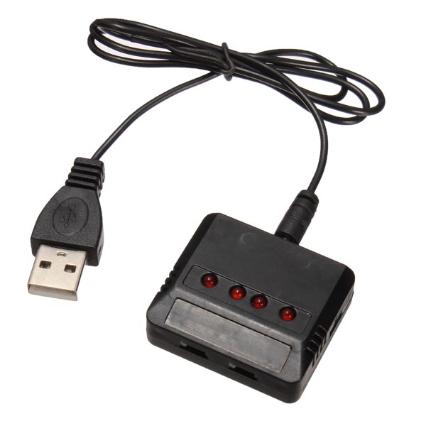 Chargeur USB 5 En 1 Pour Batteries LiPo - Compatible Hubsan, Syma Drones