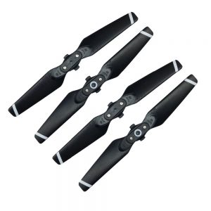4 HElices 4730F pieghevole montaggio rapido CW in senso orario CCW in senso antiorario per DJI Spark NERO BIANCO