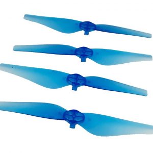 Transparent Quick Release Propeller DJI Mavic Air blue