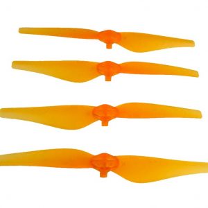 Transparent Quick Release Propeller DJI Mavic Air orange