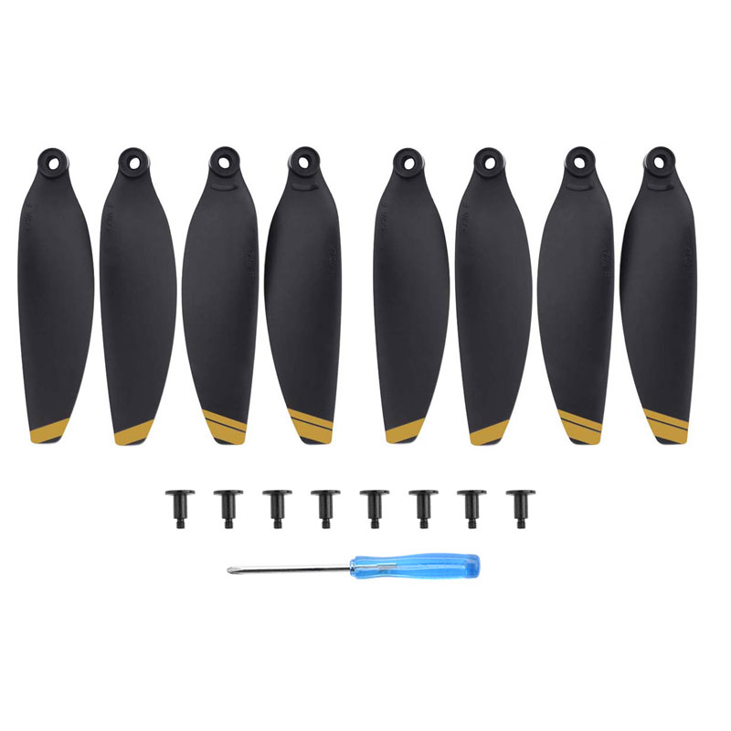 dji mavic mini propellers black gold