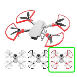 dji mavic mini helices protection rouge