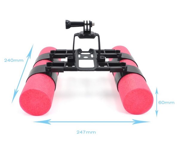 Carrello di atterraggio per droni per DJI Avata 2,Gamba di estensione pieghevole accessorio per supporto ad altezza regolabile staffa di protezione (Arancione