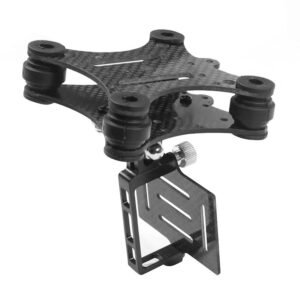 fpv gondelhalterung antivibrations carbon gopro hero 3 3plus 4 dji phantom 3