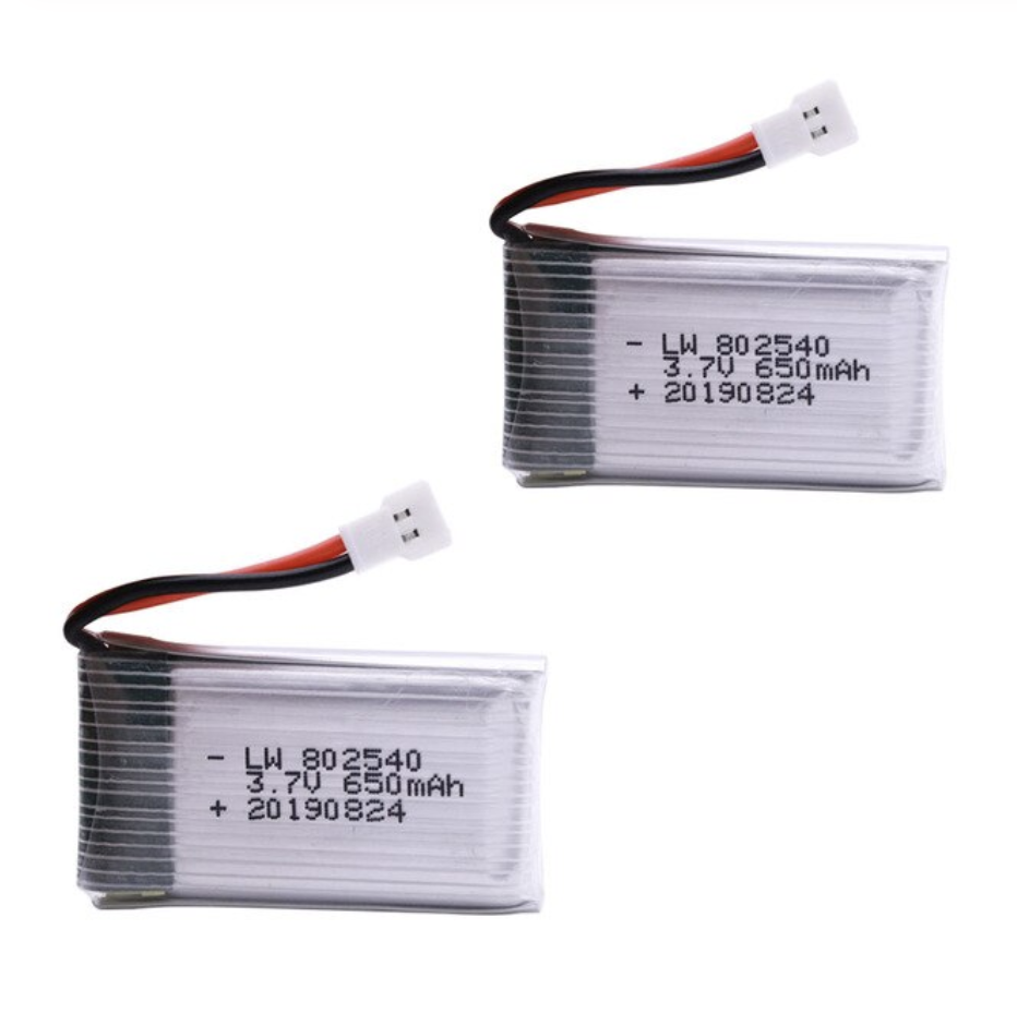syma X5C X5C 1 X5 X5SC X5SW M68 K60 HQ 905 CX30 batterie battery 650mah 2pcs
