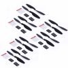 12 Helices 10x4.5 1045 1045R pour DJI F450 F550 Moteur A2212 kv1000 NOIR