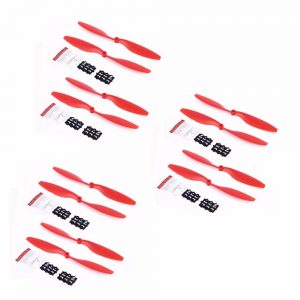 12 Propellers 10x4.5 1045 1045R for DJI F450 F550 Motor A2212 kv1000 RED