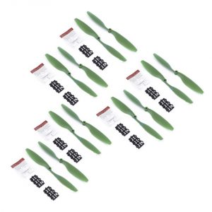 12 Propellers 10x4.5 1045 1045R for DJI F450 F550 Motor A2212 kv1000 GREEN