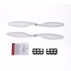 2 Helices 1045 1045R 10x4.5 CW Clockwise CCW Counter Clockwise pour DJI F450 500 F550 BLANC