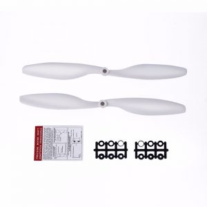 2 Propellers 1045 1045R 10x4.5 CW Clockwise CCW Counter Clockwise for DJI F450 500 F550 WHITE