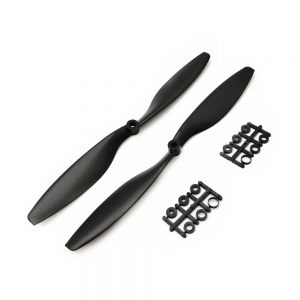 2 Propellers 1045 1045R 10x4.5 CW Clockwise CCW Counter Clockwise for DJI F450 500 F550 BLACK