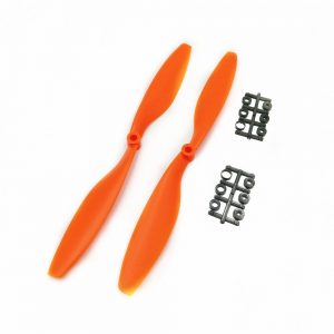 2 Propellers 1045 1045R 10x4.5 CW Clockwise CCW Counter Clockwise for DJI F450 500 F550 ORANGE