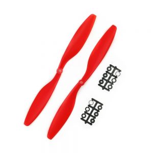 2 Propellers 1045 1045R 10x4.5 CW Clockwise CCW Counter Clockwise for DJI F450 500 F550 RED