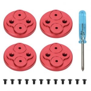 4 wasserdichte, staubdichte, verbesserte Motorschutzabdeckungen aus Aluminium für DJI Mavic Mini RED