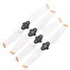 4 Helices 4730F Pliables Montage Rapide CW Clockwise CCW Counter Clockwise pour DJI Spark BLANC