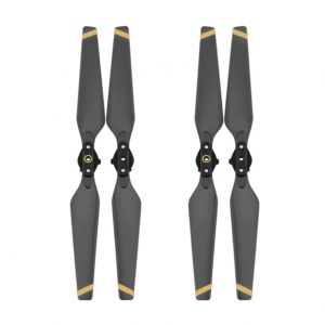 4 Eliche 8330 Montaggio rapido Pieghevole CW in senso orario CCW in senso antiorario per DJI Mavic Pro NERO ORO