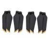 4 Faltpropeller 8743 Geräuscharme Schnellmontage für DJI MAVIC 2 Pro Zoom SCHWARZGOLD