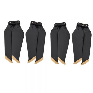4 hélices plegables 8743 Montaje rápido de bajo ruido para DJI MAVIC 2 Pro Zoom BLACK GOLD