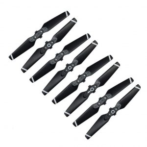 8 Propellers 4730F Foldable Quick Assembly CW Clockwise CCW Counter Clockwise for DJI Spark BLACK WHITE
