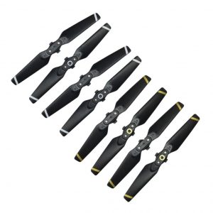 8 Propeller 4730F Faltbare Schnellmontage im Uhrzeigersinn gegen den Uhrzeigersinn gegen den Uhrzeigersinn für DJI Spark BLACK WHITE BLACK GOLD