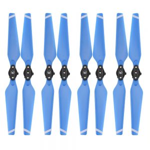 8 Helices 8330 Montage Rapide Pliables CW Clockwise CCW Counter Clockwise pour DJI Mavic Pro BLEU