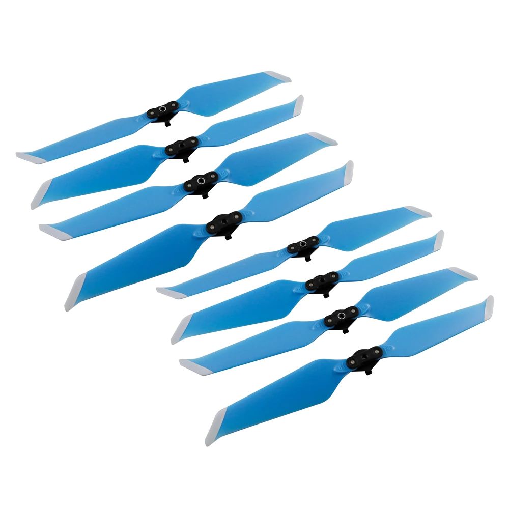 8 Folding Propellers 8743 Low Noise Quick Assembly for DJI MAVIC 2 Pro Zoom BLUE