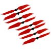 8 Helices 8743 Pliables Montage Rapide Faible Bruit pour DJI MAVIC 2 Pro Zoom ROUGE