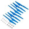 Montaje rápido de 8 hélices 9450S para DJI Phantom 4 Pro Advanced BLUE