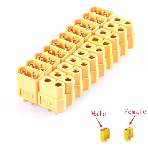 10 Pairs of XT60 Male Female Connectors for LiPo Batteries Maison Du