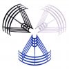 12 Propeller Protective Frames 3 Sets for Syma X5 X5C X5C 1 X5SC X5SW BLACK WHITE BLUE