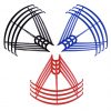 12 Propeller Protective Frames 3 Sets for Syma X5 X5C X5C 1 X5SC X5SW BLACK BLUE RED