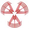 12 Cadres de Protection Helices 3 Sets pour Syma X5 X5C X5C 1 X5SC X5SW ROUGE