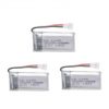 3 batterie 3,7 V 450 mAh per Hubsan H107 JJRC H31 H6C Eachine E33 E33C Wltoys U816A V252 KY101