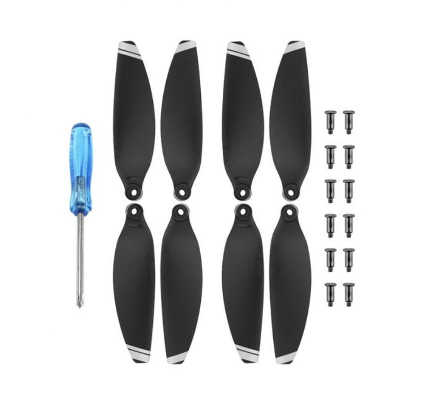 Eliche Di Ricambio Per DJI Mini 2 / Mini SE / Mini 4K – Set Da 32 Pale A Basso Rumore, Con Viti E Cacciavite, Colore Arancione - 6