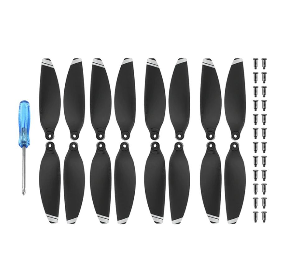 8 Propellers 4726 for DJI Mavic Mini 2 BLACK SILVER