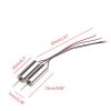 2 Moteurs DIY 716 Hollow Cup Coreless CW Clockwise CCW Counter Clockwise