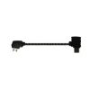 Cable de datos de control remoto de nailon suave para DJI Mavic Pro Platinum Air Mini 2 Pro Zoom ANDROID REVERSE MICRO USB 9.3CM