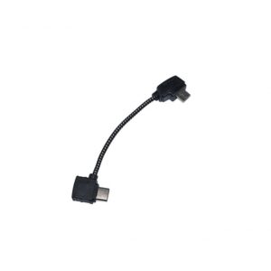 Soft Nylon Fernbedienungsdatenkabel für DJI Mavic Pro Platin Air Mini 2 Pro Zoom TYP C 9.3CM