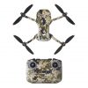 Kit Autocollants Stickers Protecteurs Drone Télécommande Waterproof en PVC pour Mavic Mini 2 CAMOUFLAGE DESERT