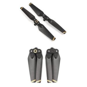 2 helices pliables cw ccw dji spark noir or