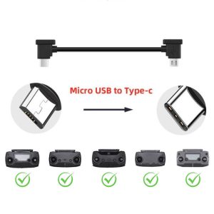 15cm Data Cable for Mavic Mini / Mavic Pro / Mavic 2 / Mavic Air / Spark Remote Control - Image 3
