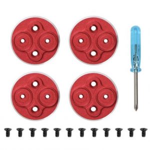 4 Waterproof Dustproof Aluminum Improved Engine Protection Covers for DJI Mavic Mini 2 SE RED