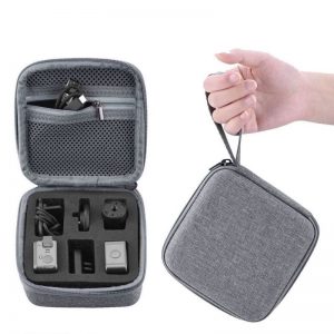 Mini Housse Protection Rangement Transport pour Camera Sport DJI Action 2 gris 1