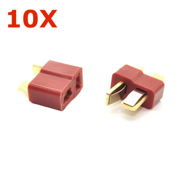 10 Paires Connecteurs MR30 Male/femelle Avec Gaine - Pour Batteries LiPo RC Avion, Multicoptère