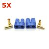 5 Pairs of EC3 Male Female Connectors for Drones