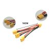 3-Way Parallel Cable XT60 Male Female Connector for 1M3F Drone Battery