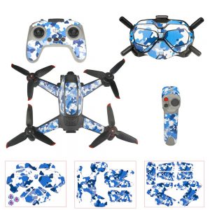 Stickers Protecteurs Waterproof Complets pour Drone DJI FPV Lunettes Goggles V2 3
