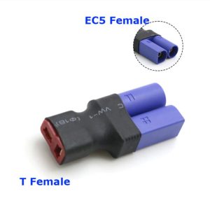 Adaptateur Convertisseur Connecteurs T Femelle vers EC5 Femelle Batterie Lipo Drones DIY