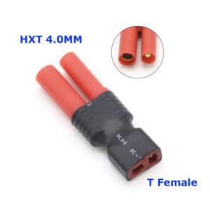 Adaptateur Convertisseur Connecteurs T Femelle vers HXT 4.0mm Batterie Lipo Drones DIY